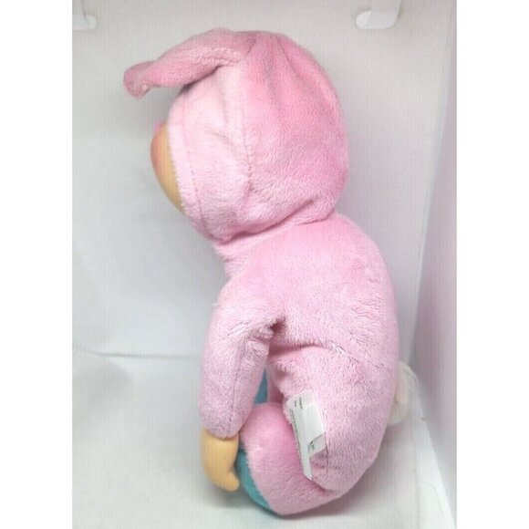 Rare CPK Cabbage Patch Kid Wearing Pink Bunny Pajamas Doll 10" - A Must-Have - Picture 4 of 8